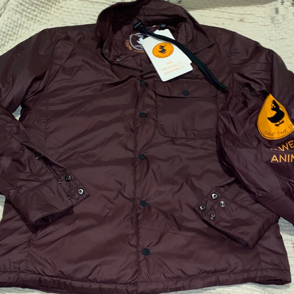 NWT save the duck Desmond shirt jacket coat
